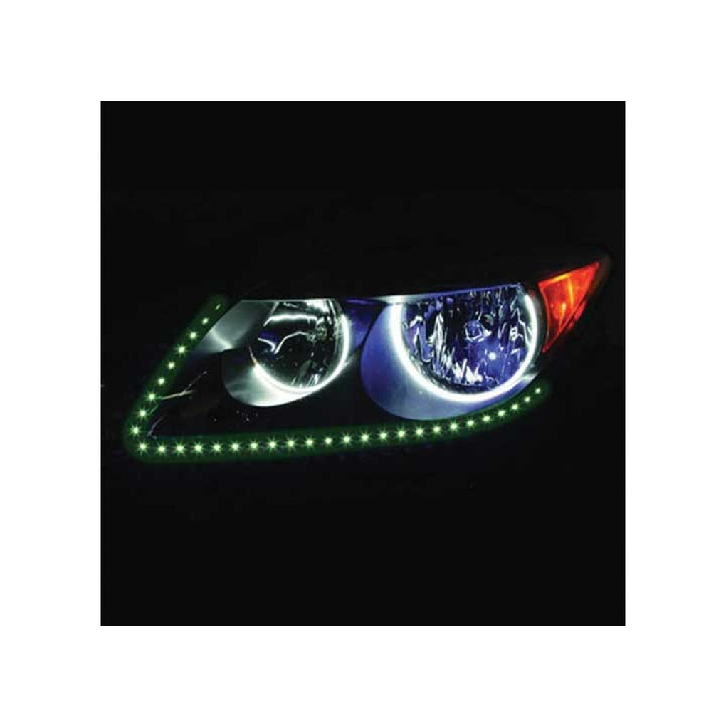Metra HE-GSV 24 Inch Green Sideview LED Pair Bulk
