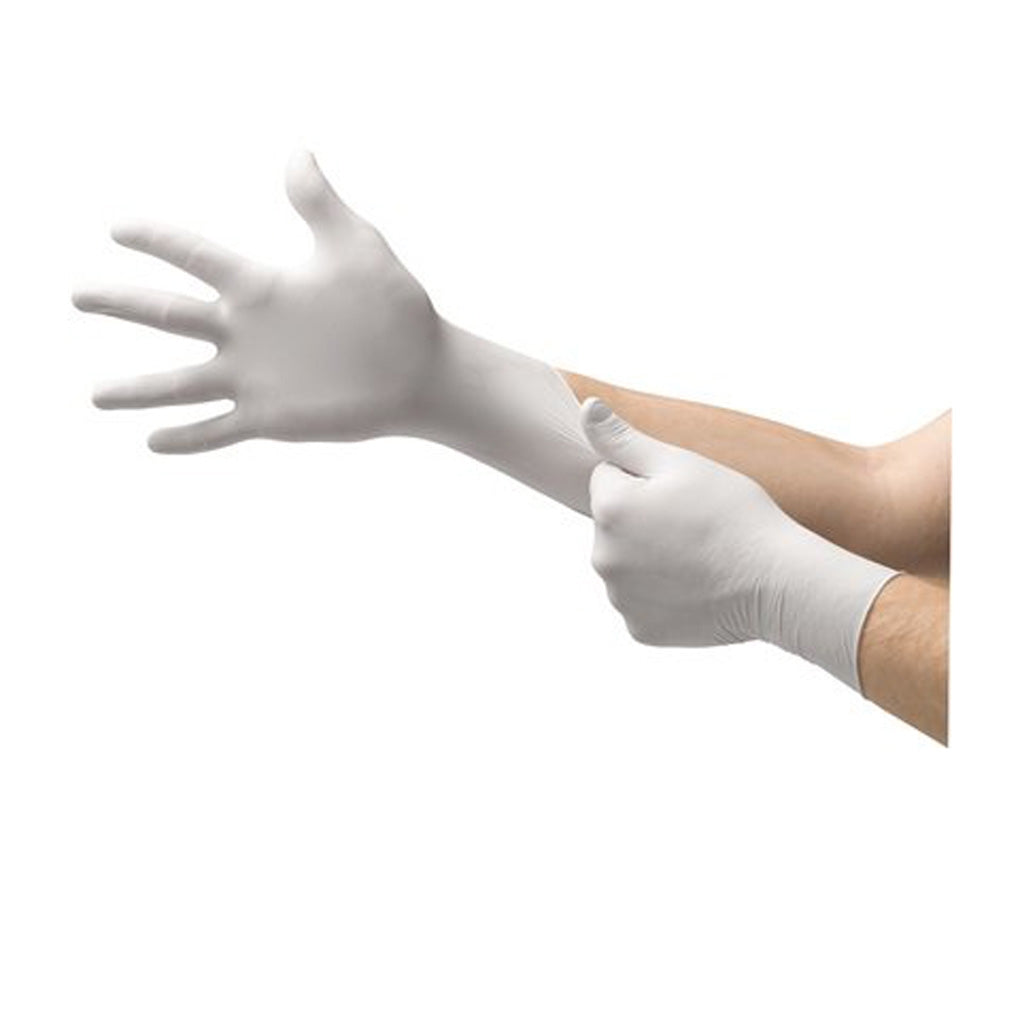 Ansell MO-150 Microflex Micro One Powered Latex Glove, Large 100/Pack