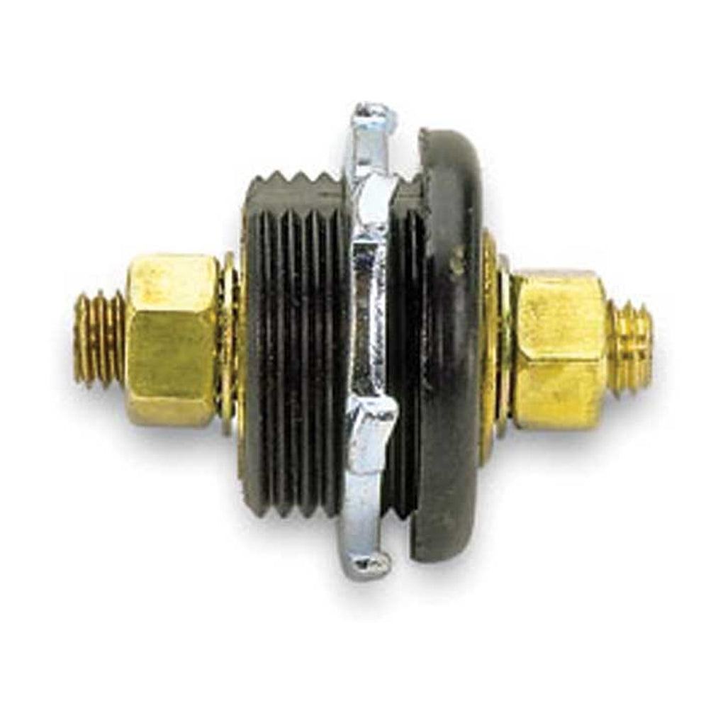 Moroso 74145 Connector Thru Panel Black