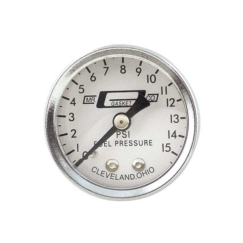 Mr. Gasket 1561 Fuel Press Gauge 015Psi
