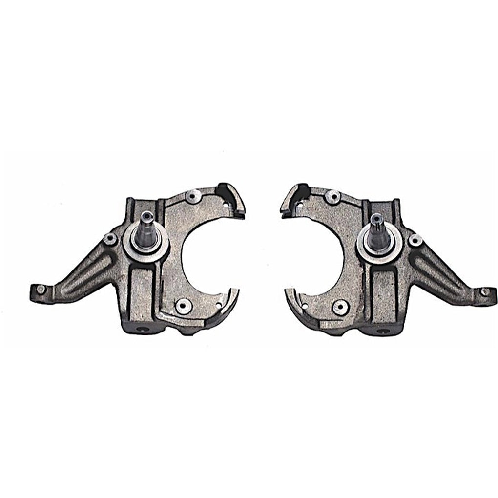 Maxtrac Suspension 101125H 7587 C10 Front Steel 2.5In Lowering Spindles(1.25In Rotors)