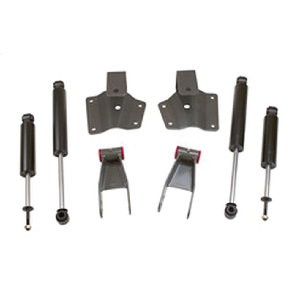 Maxtrac Suspension 200940 9906 Silv/Sierra 1500/0106 GM 2500/3500 HD 2Wd Rear 4In Lowering Box Kituse W/2/4In Lowering Kit