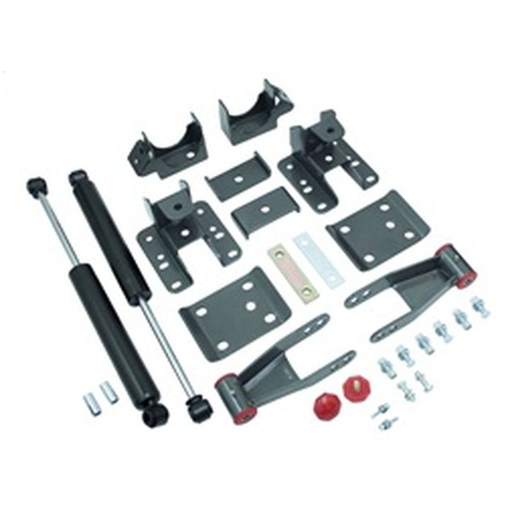 Maxtrac Suspension 201340 0718 Silverado/Sierra 1500/19 Ld/Ltd Rear 34In Lowering Box Kit W/Shackles/Hangers/Shocks