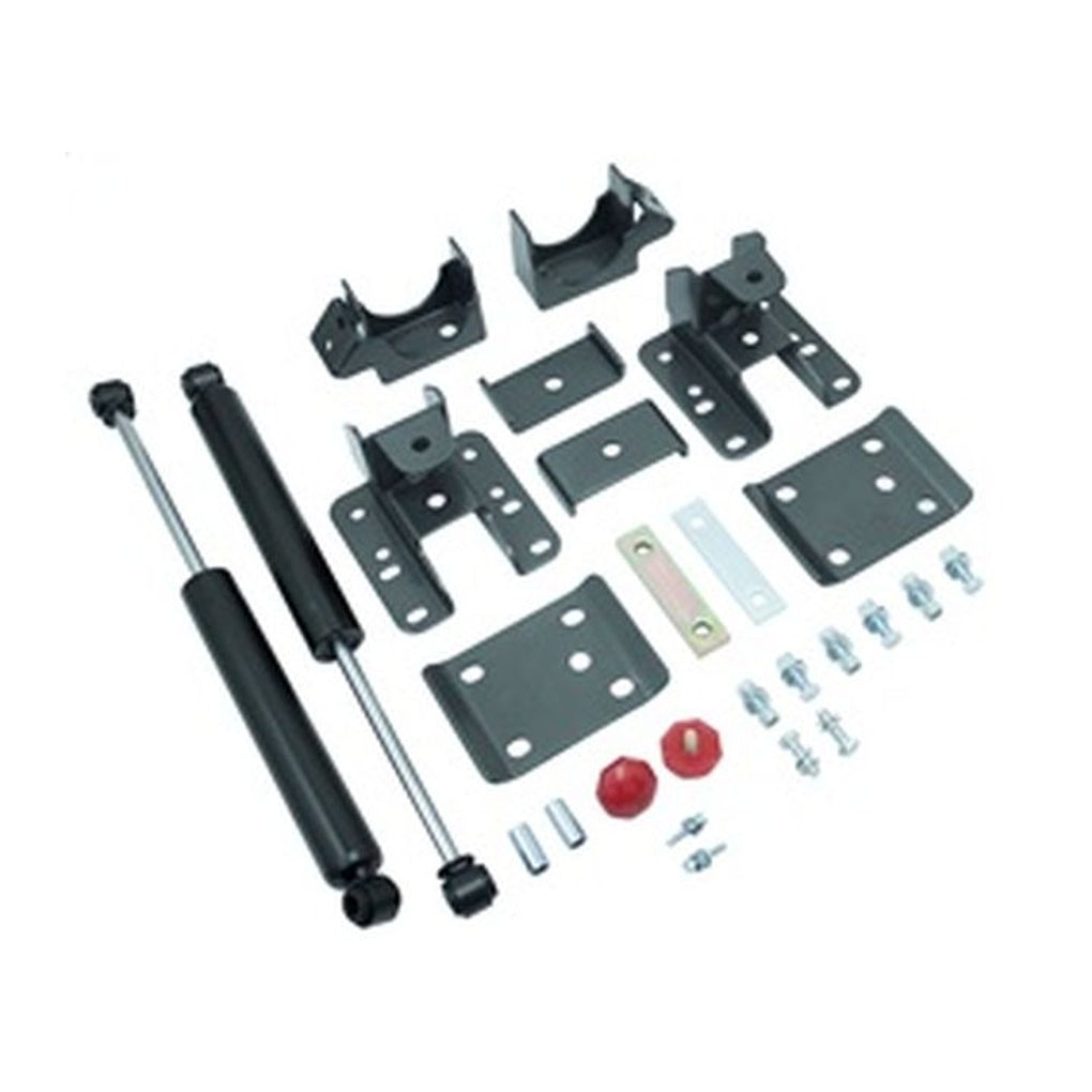 Maxtrac Suspension 201360 0718 Silverado/Sierra 1500(2019 Ld/Ltd)Rear 56In Lowering Box Kit W/Hangers/Bump Stops/Rear Shocks