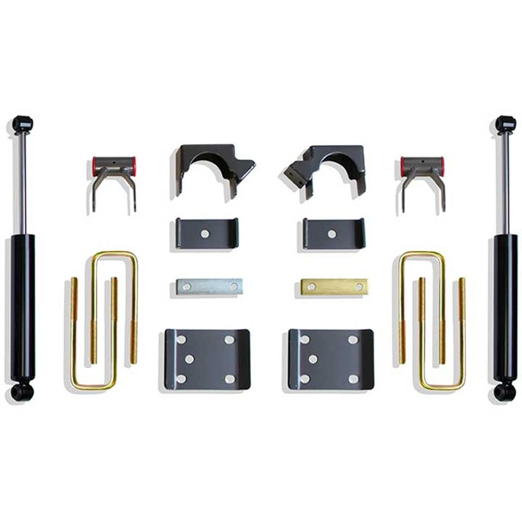 Maxtrac Suspension 201960 1922 Silverado/Sierra 1500 2/4Wd Rear 6In Lowering Box Kit & Flip Kit W/Shackles/Rear Shocks