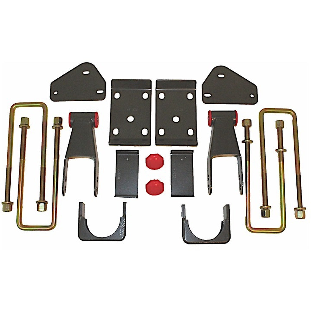 Maxtrac Suspension 302150 0208 Ram 1500 2Wd Rear 46In Adjustable Flip Kit W/Axle Relocators/Shackles