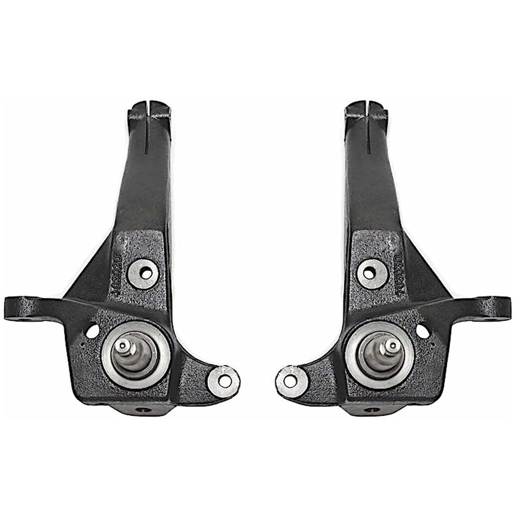 Maxtrac Suspension 703030C 0109 Ranger 2Wd Front Steel 4In Lift Spindles W/Ext Brake Lines(Pair)
