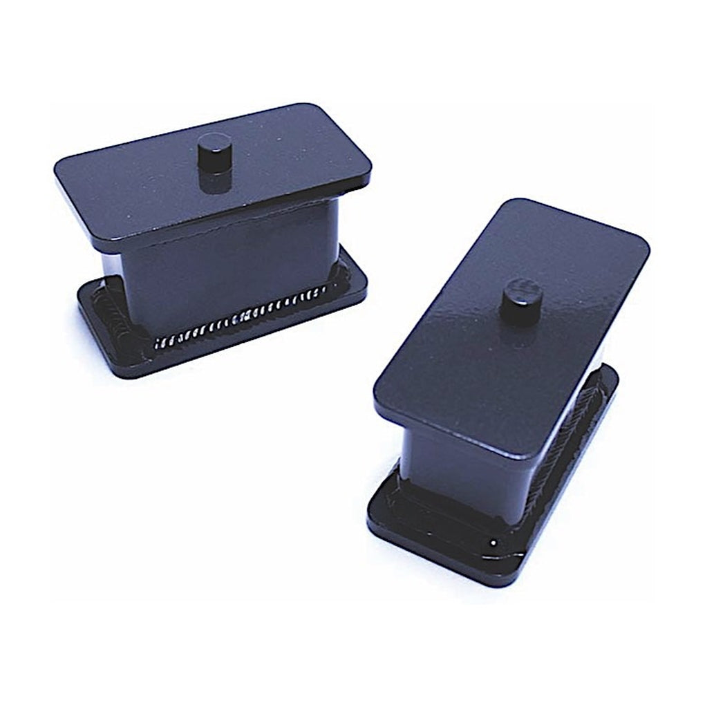 Maxtrac Suspension 810030 9923 Silv/Sierra 1500/0423 Titan/0523 Tacoma/0721 Tundra 3In Rear Steel Lift Blocks