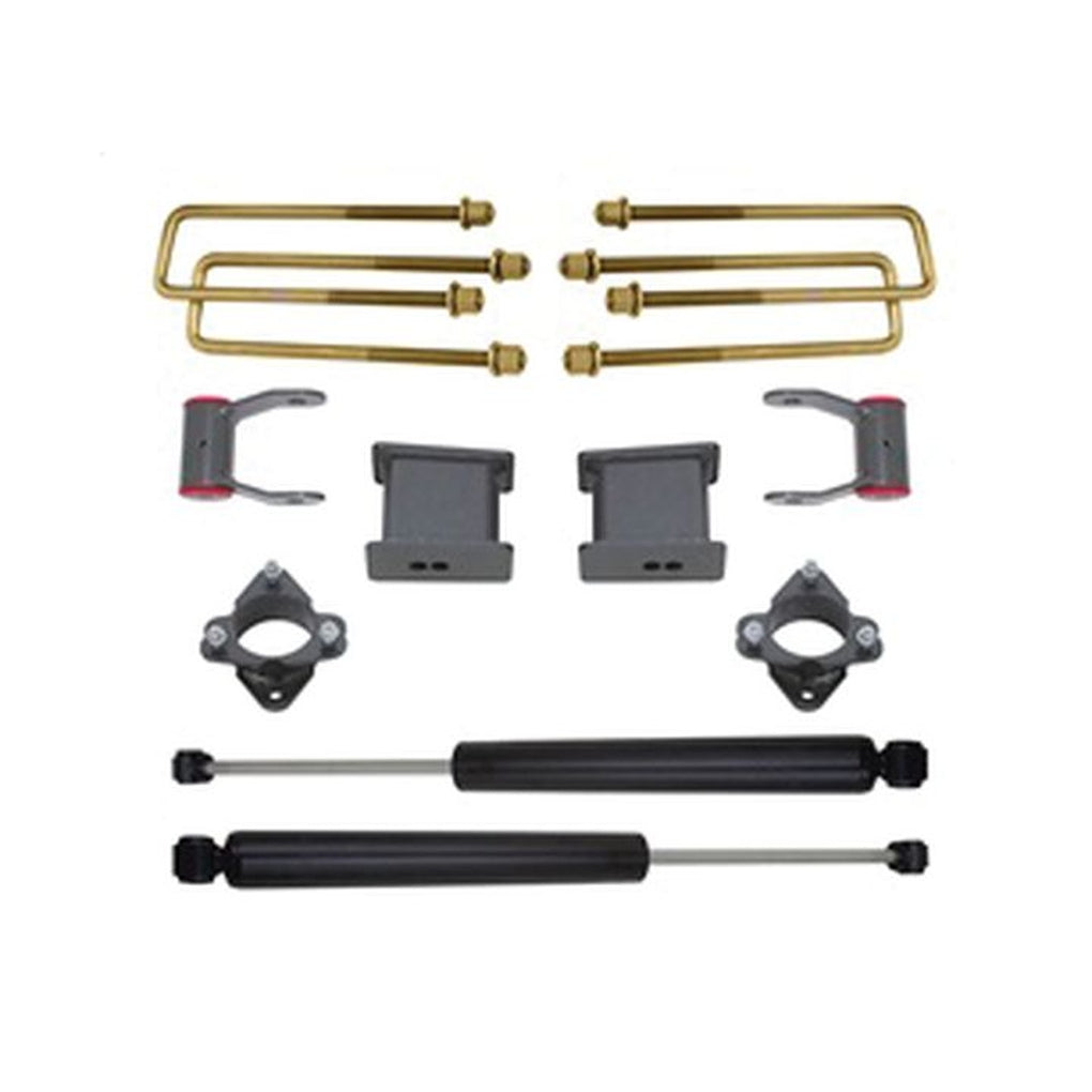 Maxtrac Suspension 901750 1619 Silv/Sierra 1500 2Wd Rear 4In Lift Box Kit W/Max Trac Shocksuse W/7In Lift