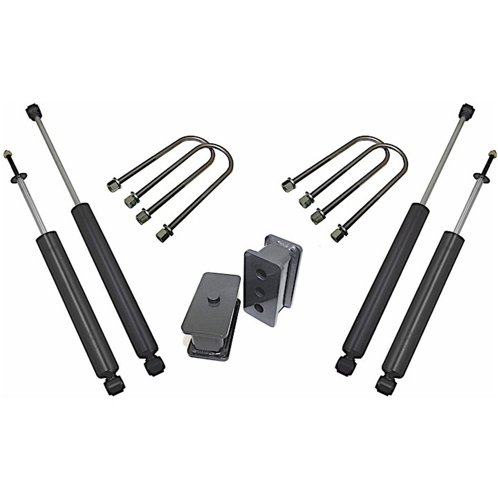 Maxtrac Suspension 902225S 0608 Ram 1500/0308 Ram 25/3500 2Wd Rear 2.5In Lift Box Kit W/3.562In Ubolts/Max Trac Shocks