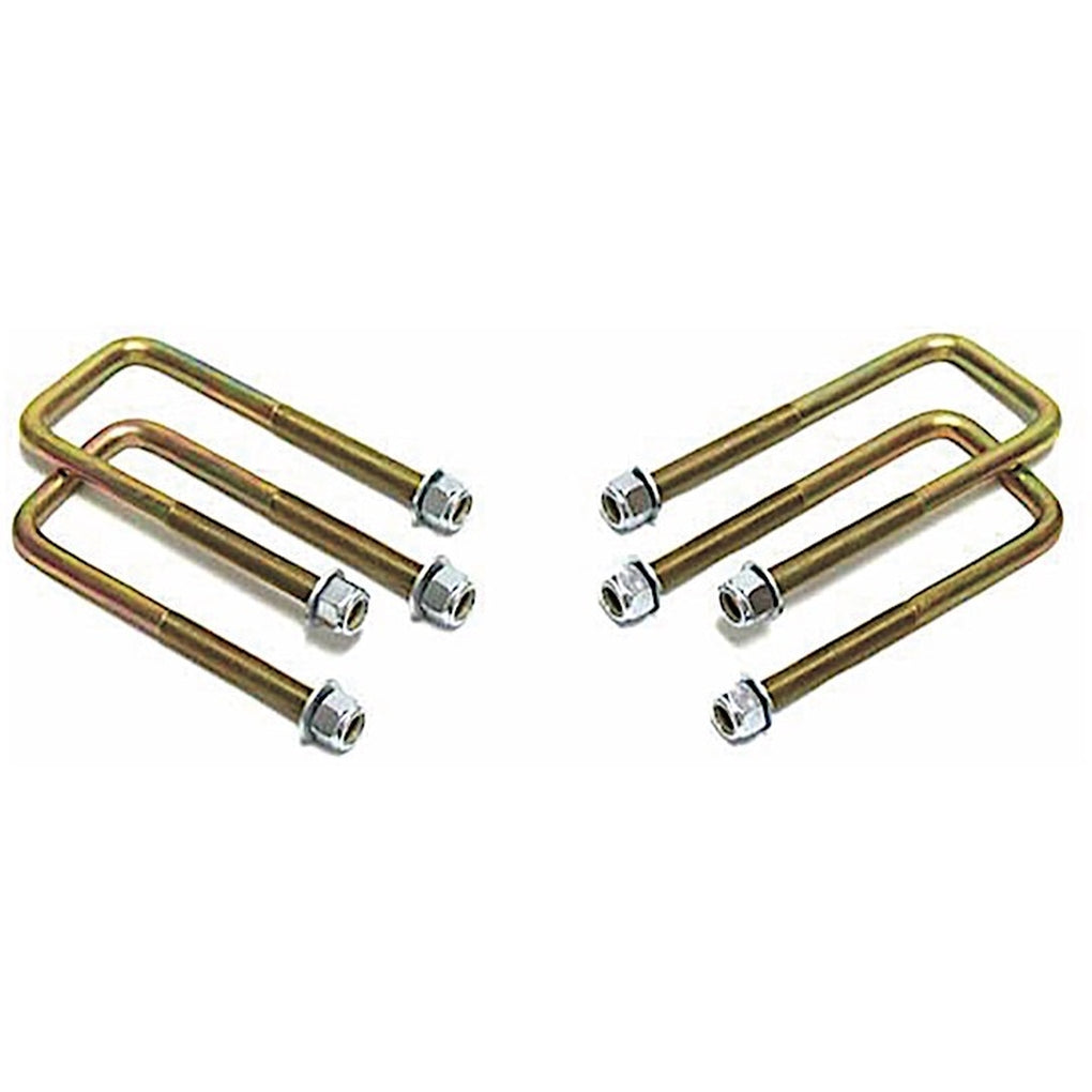 Maxtrac Suspension 910101 9923 Silv/Sierra 1500/1922 Ld/Ltd/0523 Tacoma Rear 9/16In Square Ubolts For 11.5In Lift Blocks