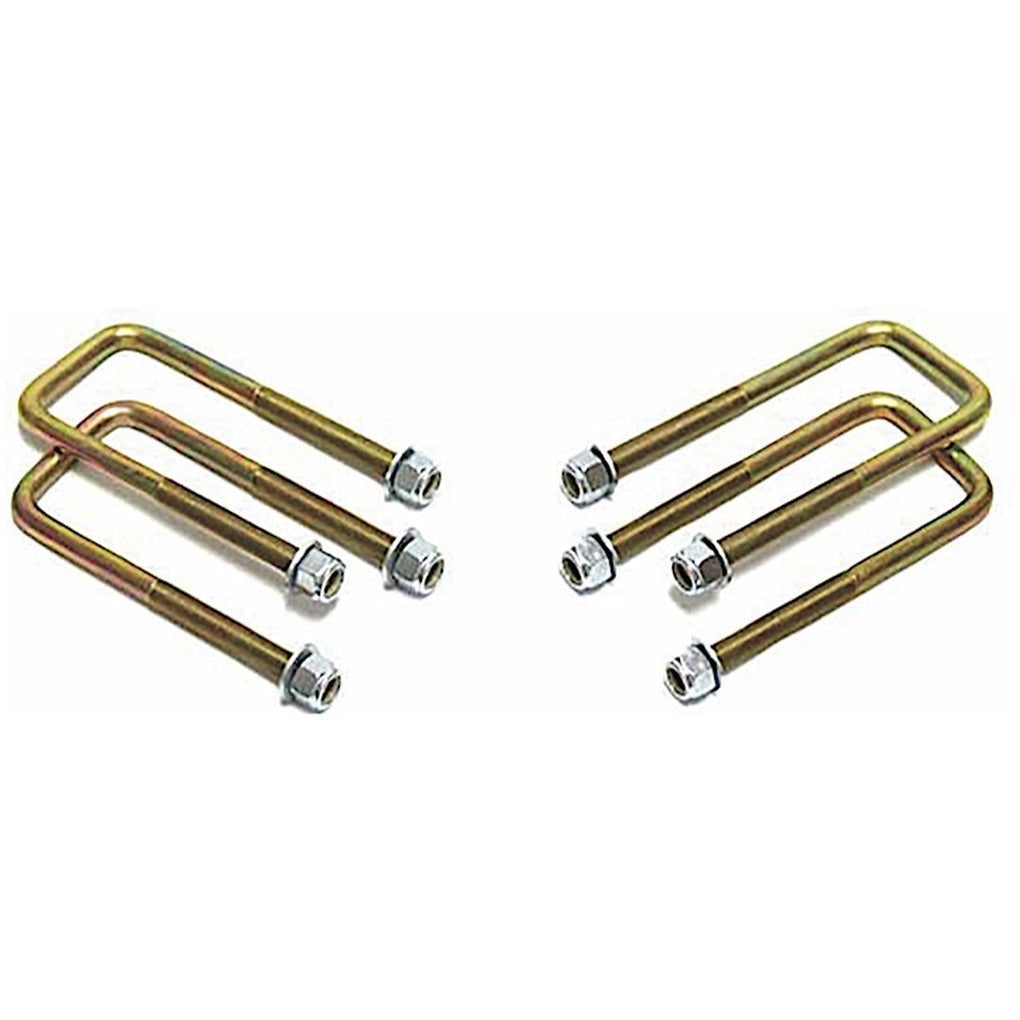Maxtrac Suspension 910102 9923 Silv/Sierra 1500/1522 Colorado/Canyon/0523 Tacoma 9/16In Square Ubolts For 2In Lift Blocks