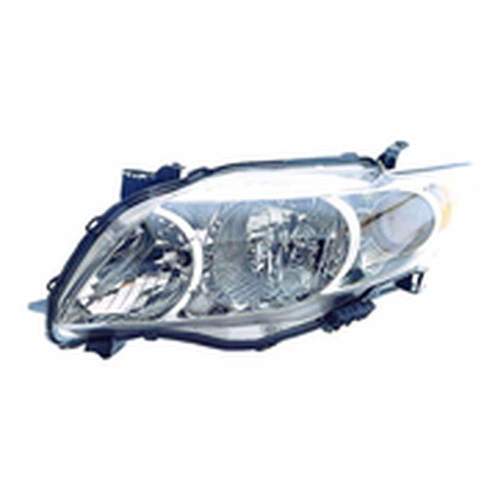 Maxzone 312-11A8L-AC1 Capa Ty Corolla 0910 Headlight Assy Base/Ce/Le/Xle Mdl USA Built Lh