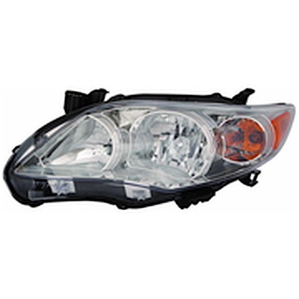 Maxzone 312-11C5L-AC1 Capa Ty Corolla 1113 Headlight Assy Base.Ce.Le Mdl Canada Built Chrome Lh