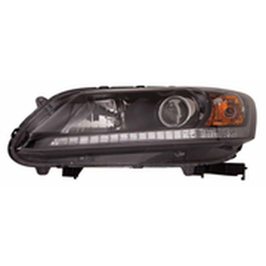 Maxzone 317-1167R-AC2 Capa HD Accord Sdn 1314 Headlight Assy Halogen Rh