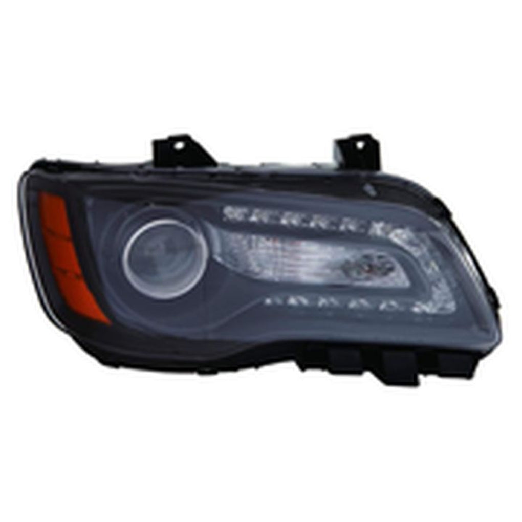 Maxzone 333-1193R-ASN2 Cr 300 1214 Hl Asy Halogen Blk Bezel Rh