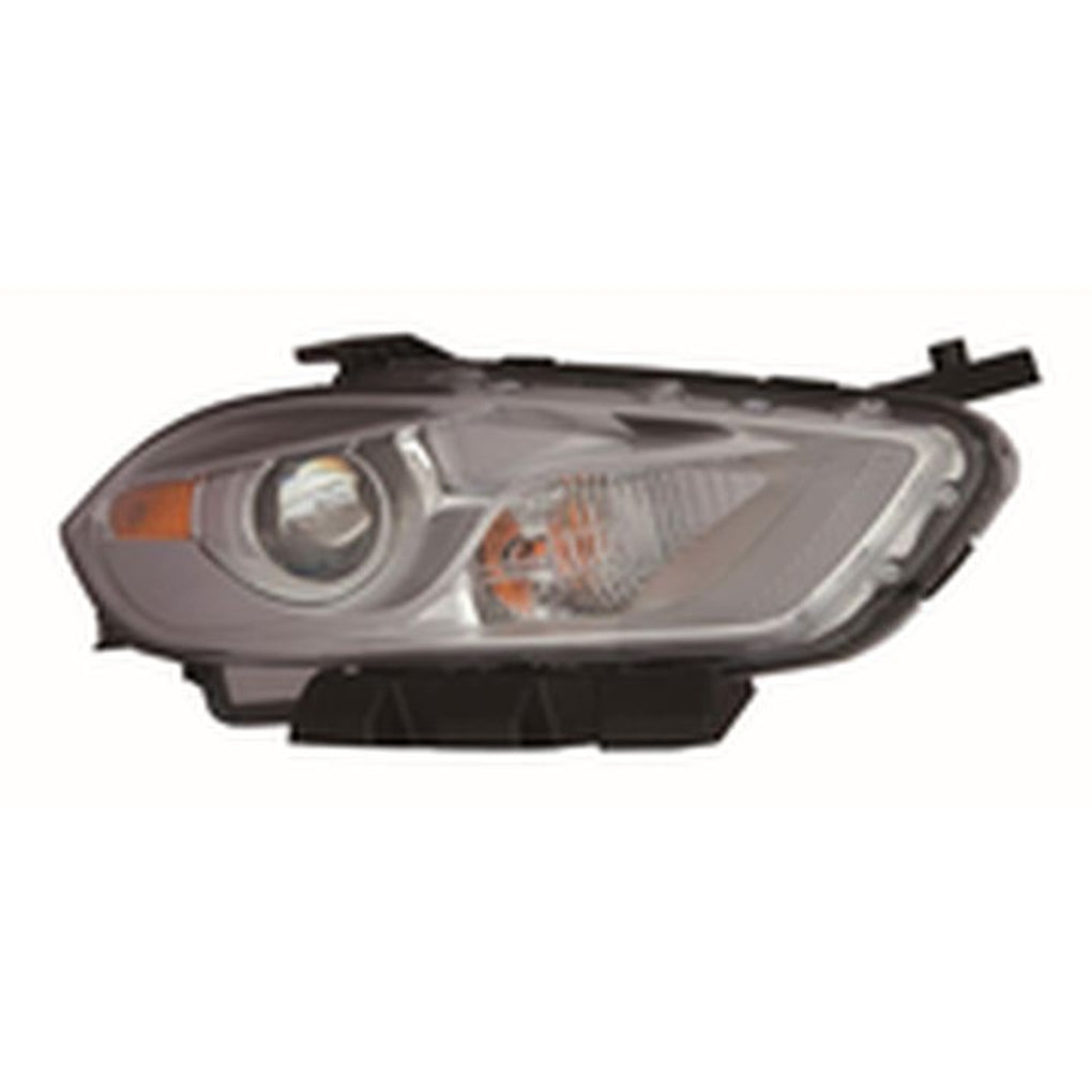 Maxzone 334-1136R-AC1 Capa Dg Dart 1315 Headlight Assy Halogen Chrome Trim Rh