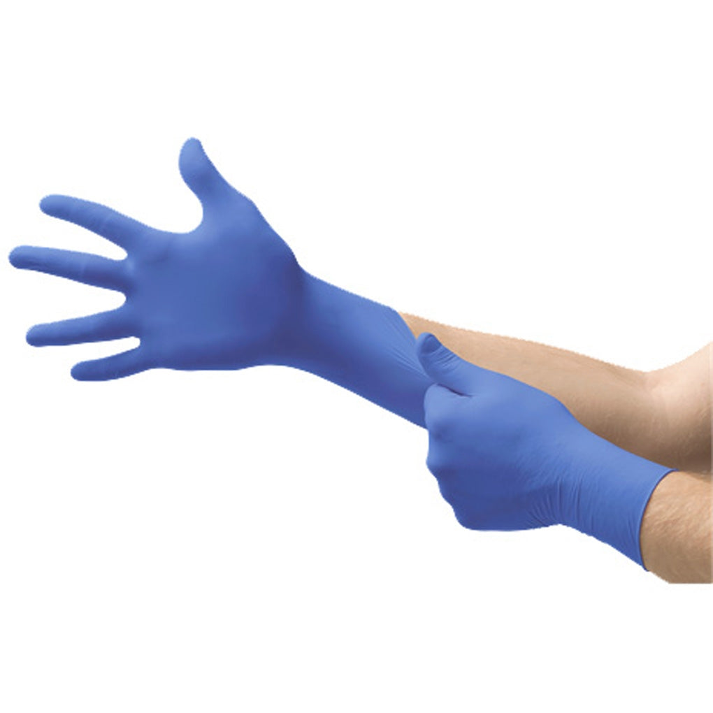 Ansell N24 Microflex Nitrile Powdered Textured Grip, Large 100/Pack