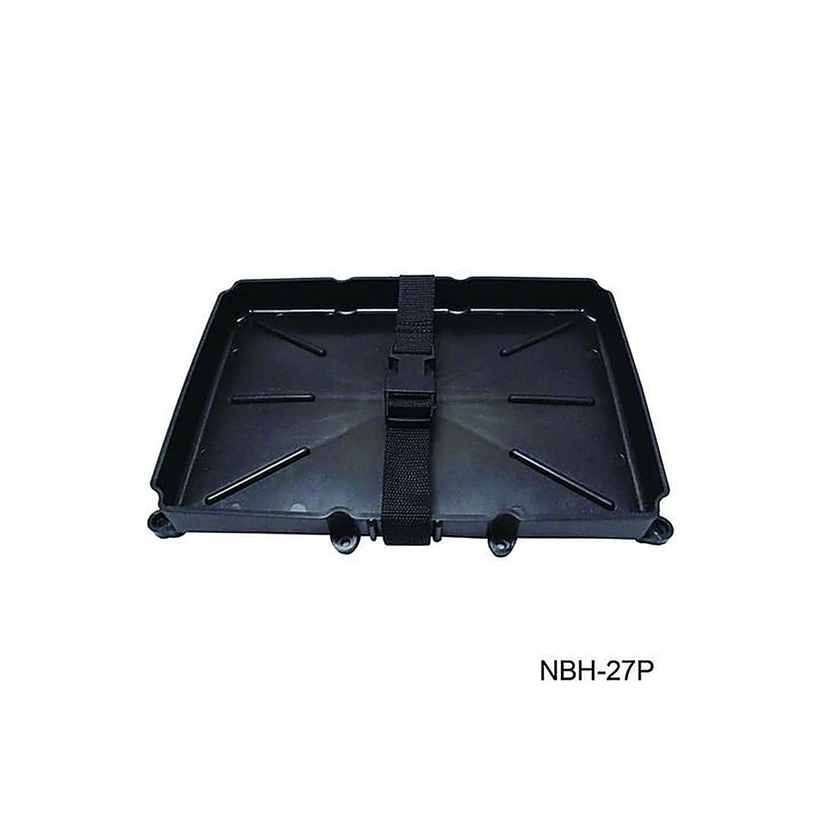 TH Marine - NBH-27P-DP - Narrow 27 Series Battery Tray - Packaged