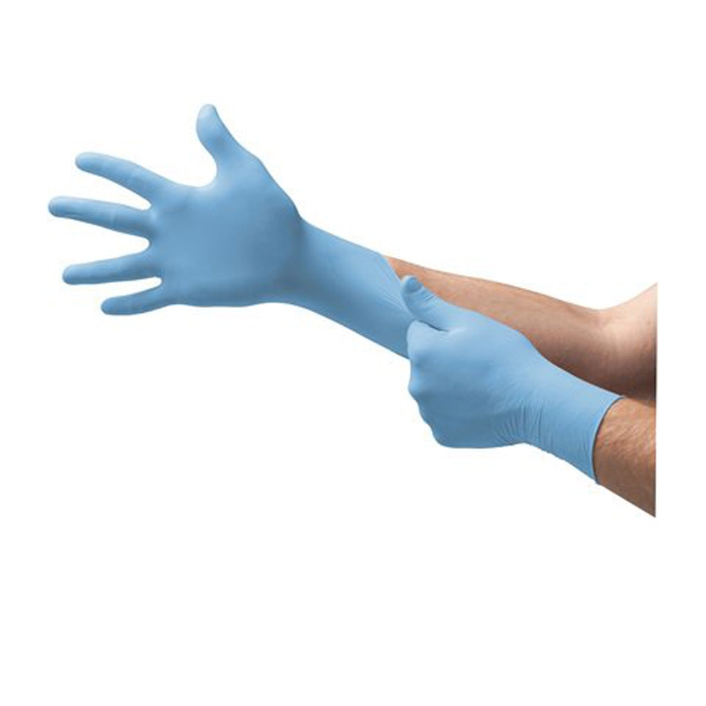 Ansell NO-123 Microflex Nitron One Powdered Nitrile Glove, Medium 100/Pack