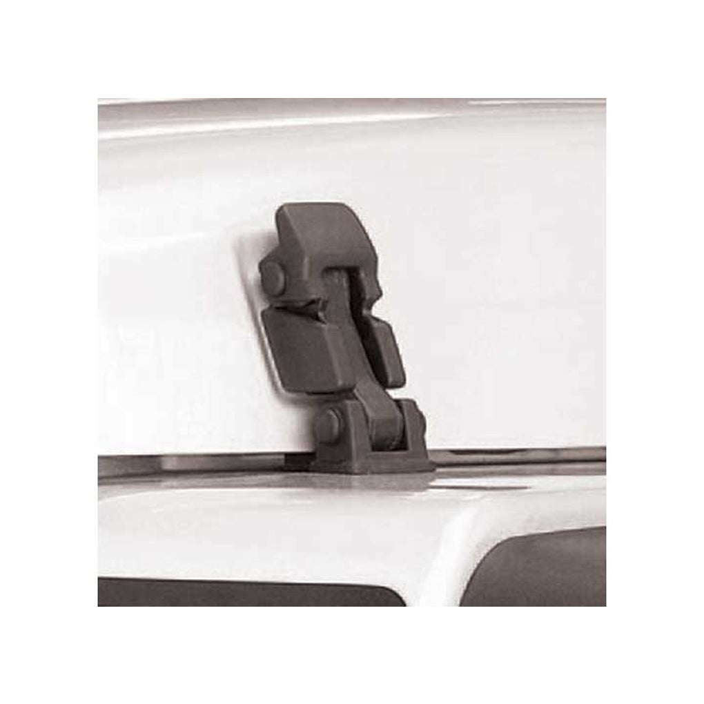 Rugged Ridge 11210.09 Hood Catch Kit (Black Plastic OE Replacement) 9706 Jeep Wrangler Pair