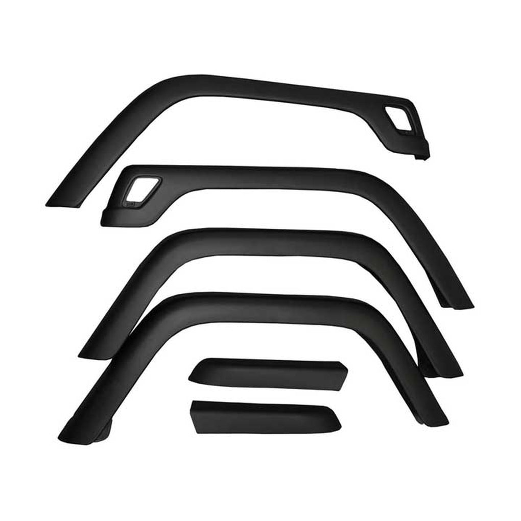 Rugged Ridge 11603.01 Fender Flare Kit 6Piece 9706 Tj With Hardware