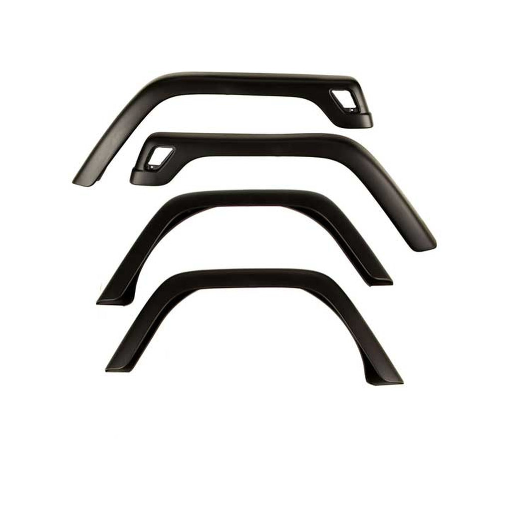 Rugged Ridge 11603.02 Fender Flare Kit 4Piece 9706 Tj W/O Hardware