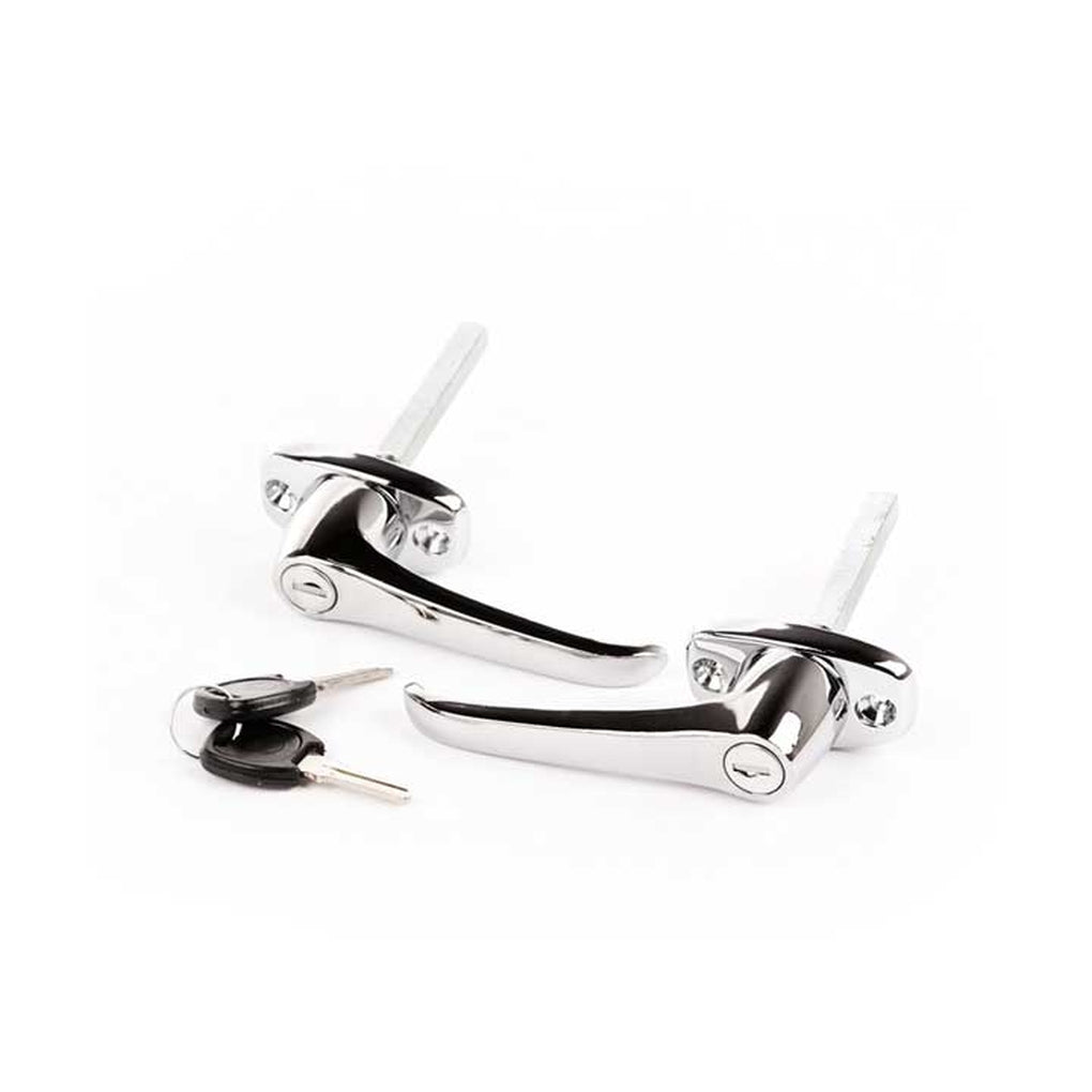 Rugged Ridge 11812.02 Exterior Door Handle Kit 7680 Jeep Cj7