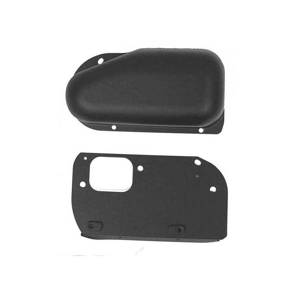 Rugged Ridge 19135.01 Windshield Wiper Motor Cover Black 7686 Jeep Cj Models