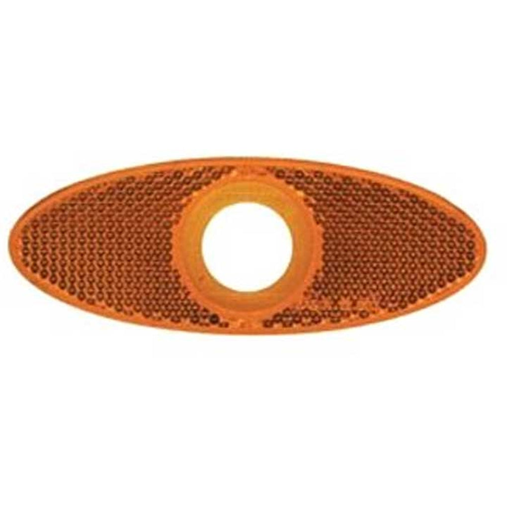 Optronics A11AXB Oval Reflex Bezel For Mcl11/12 Amber