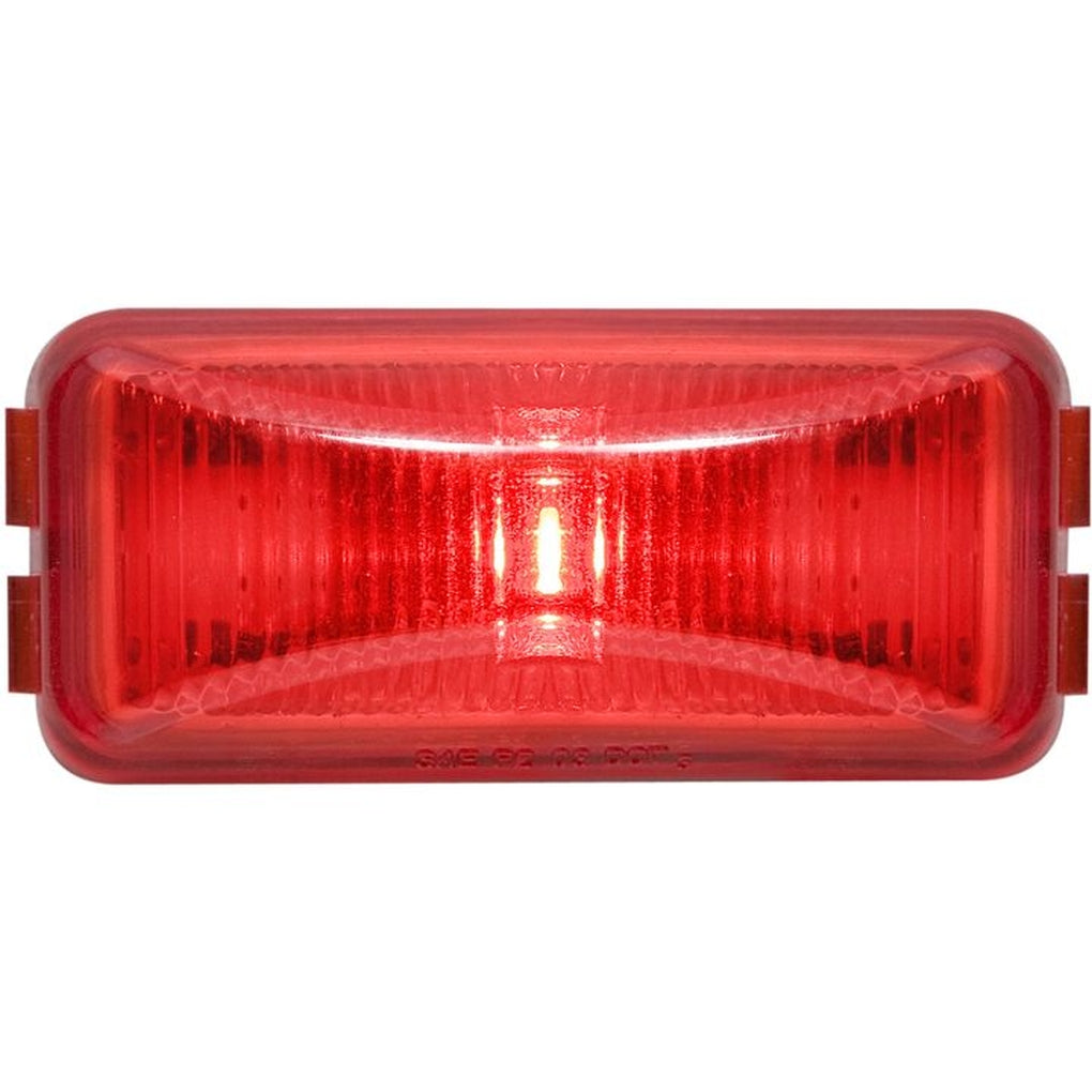 Optronics AL90RBP LED M/C Mini Snap Lock 1 Diode Red Poly