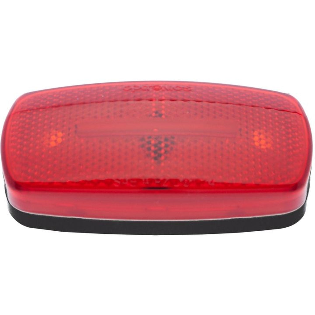 Optronics MC32RBS Mark Light Oval RV Black Base Red Ret