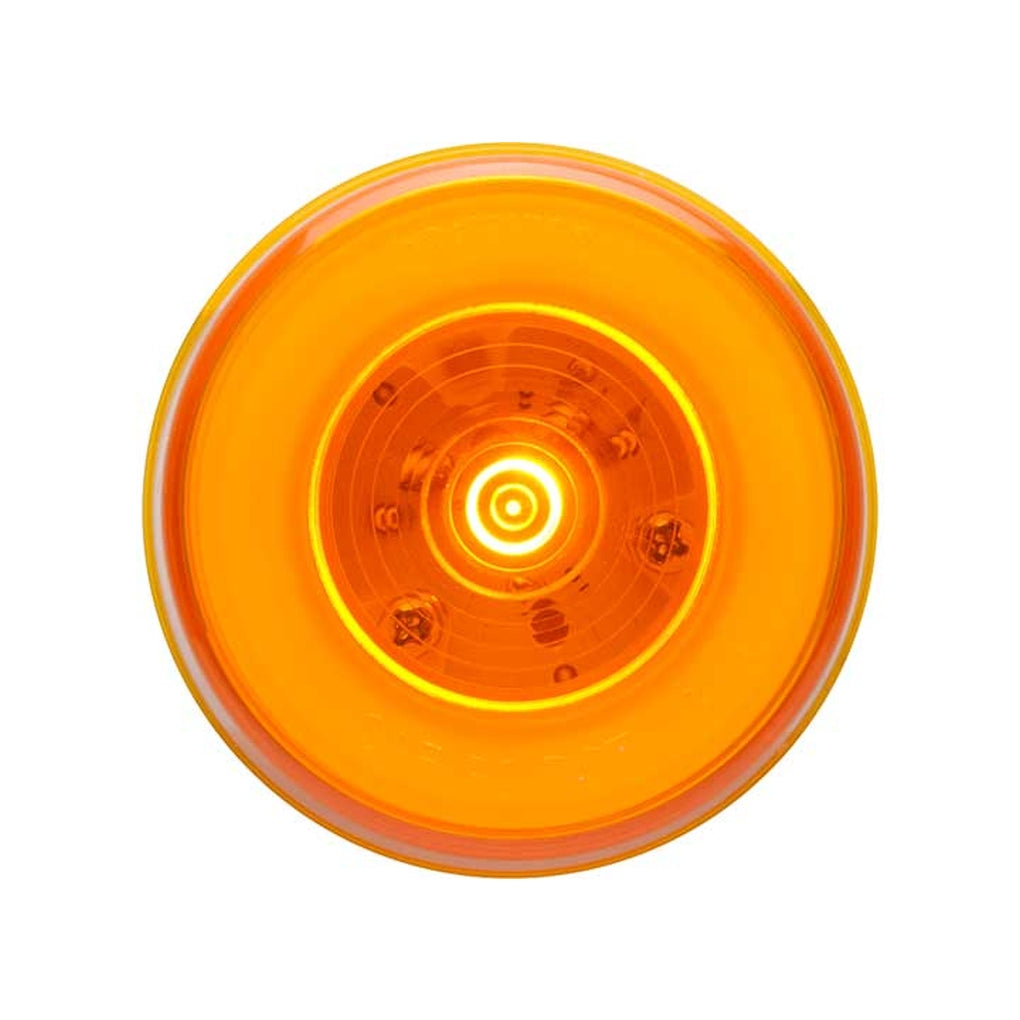 Optronics MCL157AB Glolight 2.5In Yellow Marker/Clearance Ledgrommet Mount