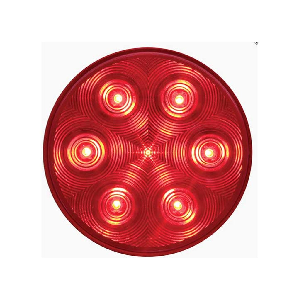 Optronics STL13HRRAB 7 LED Tail Light Round Red Heated