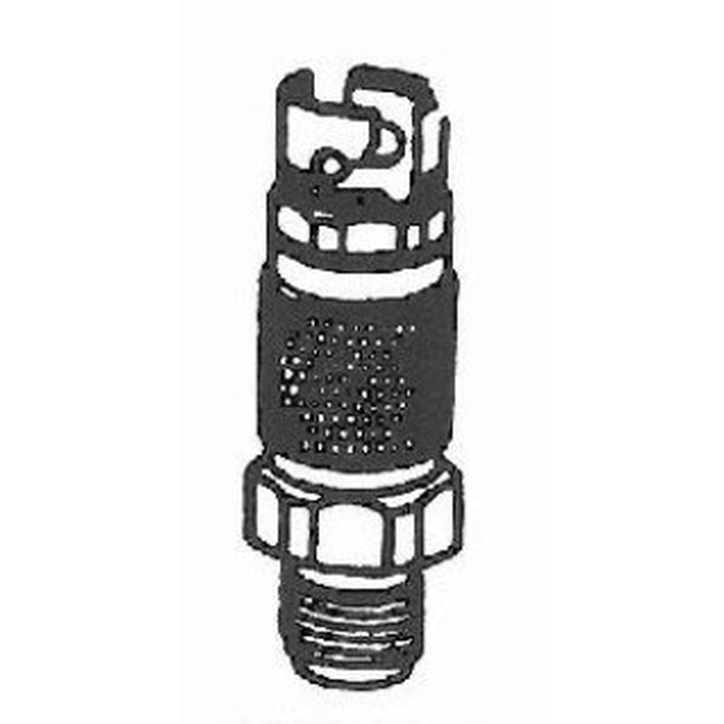 Devilbiss P-HC-4808-1 3/8" Qd Fluid Coupler