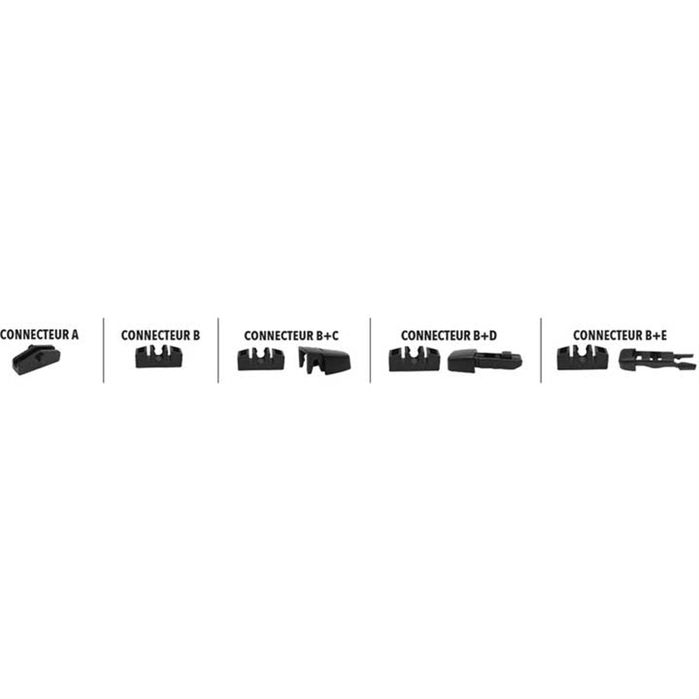 ProMaxx Automotive RTX12ROE Rtx Wiper Blade 12In Rear OE Multifit Adapters 5 Pcs