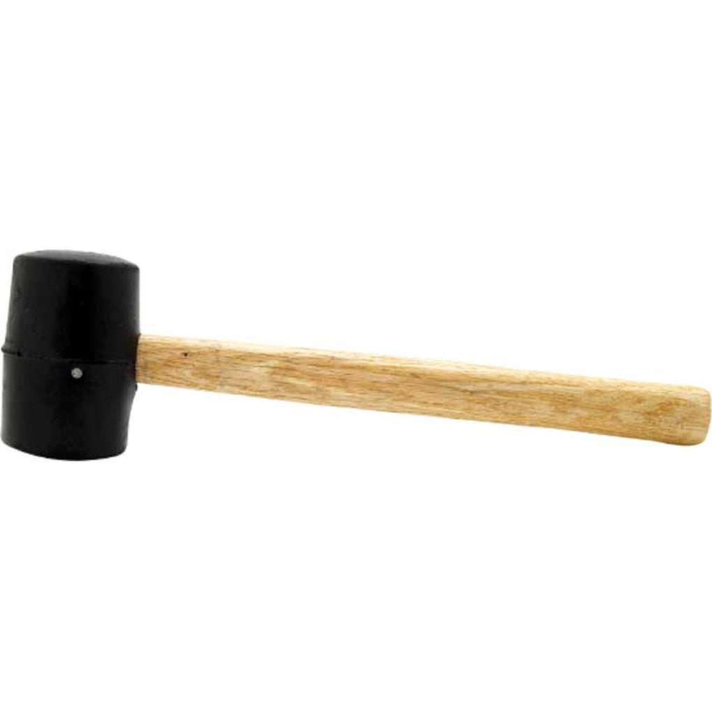 Performance Tool 1129 8Oz Wood Handle Rubber Mallet