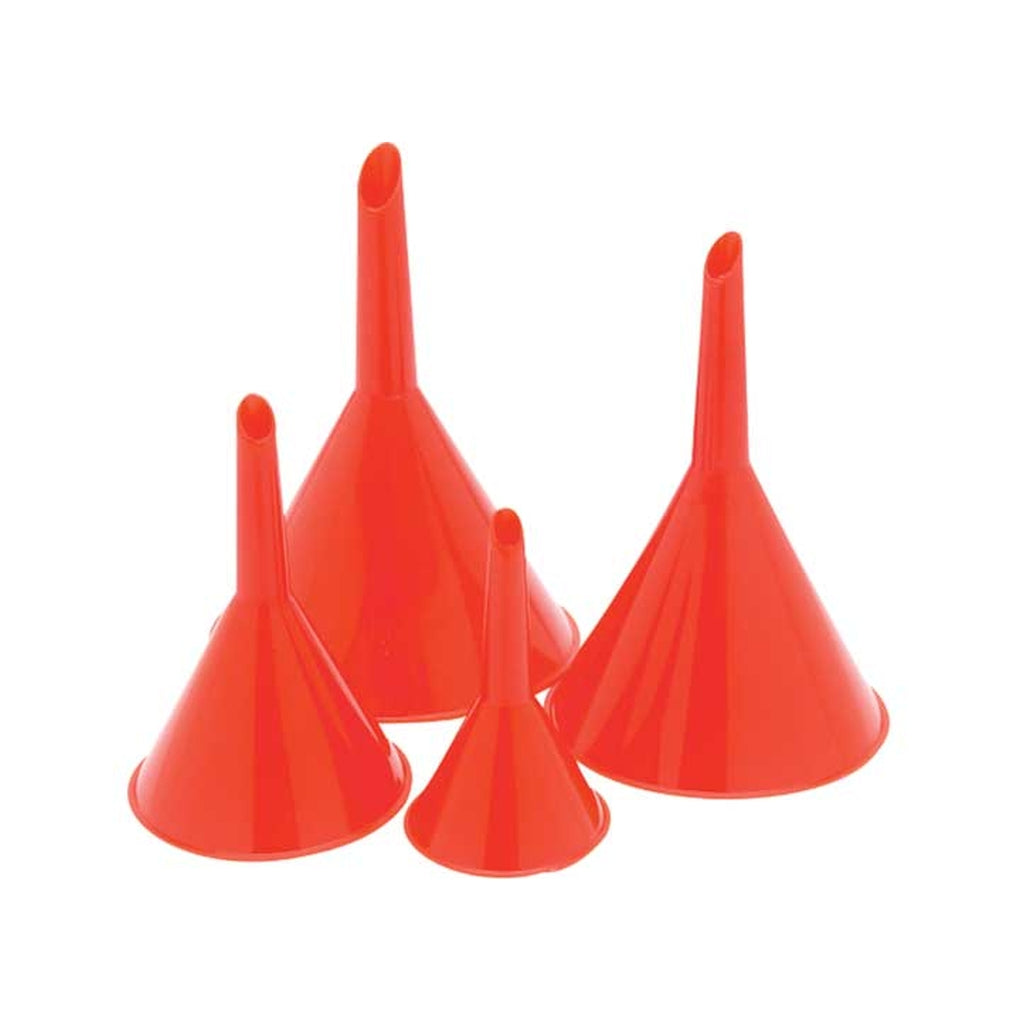 Performance Tool 1144 4 Pc Plastic Funnels