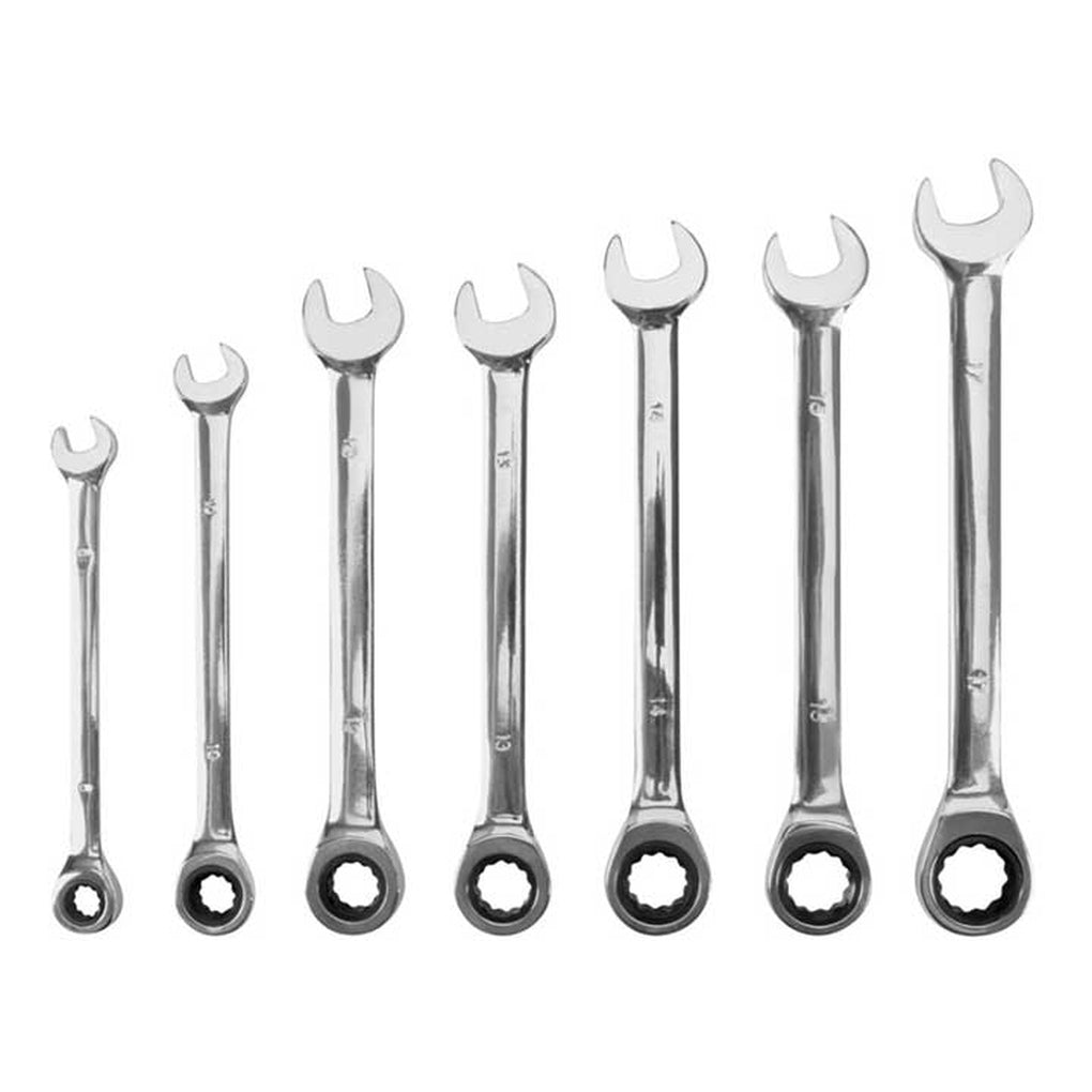 Performance Tool W1170 Performance Tool 7Piece Metric Ratcheting Wrench Set
