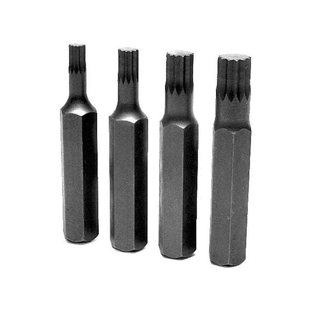 Performance Tool W1395 4 Pc 12 Point Metric Bit Set
