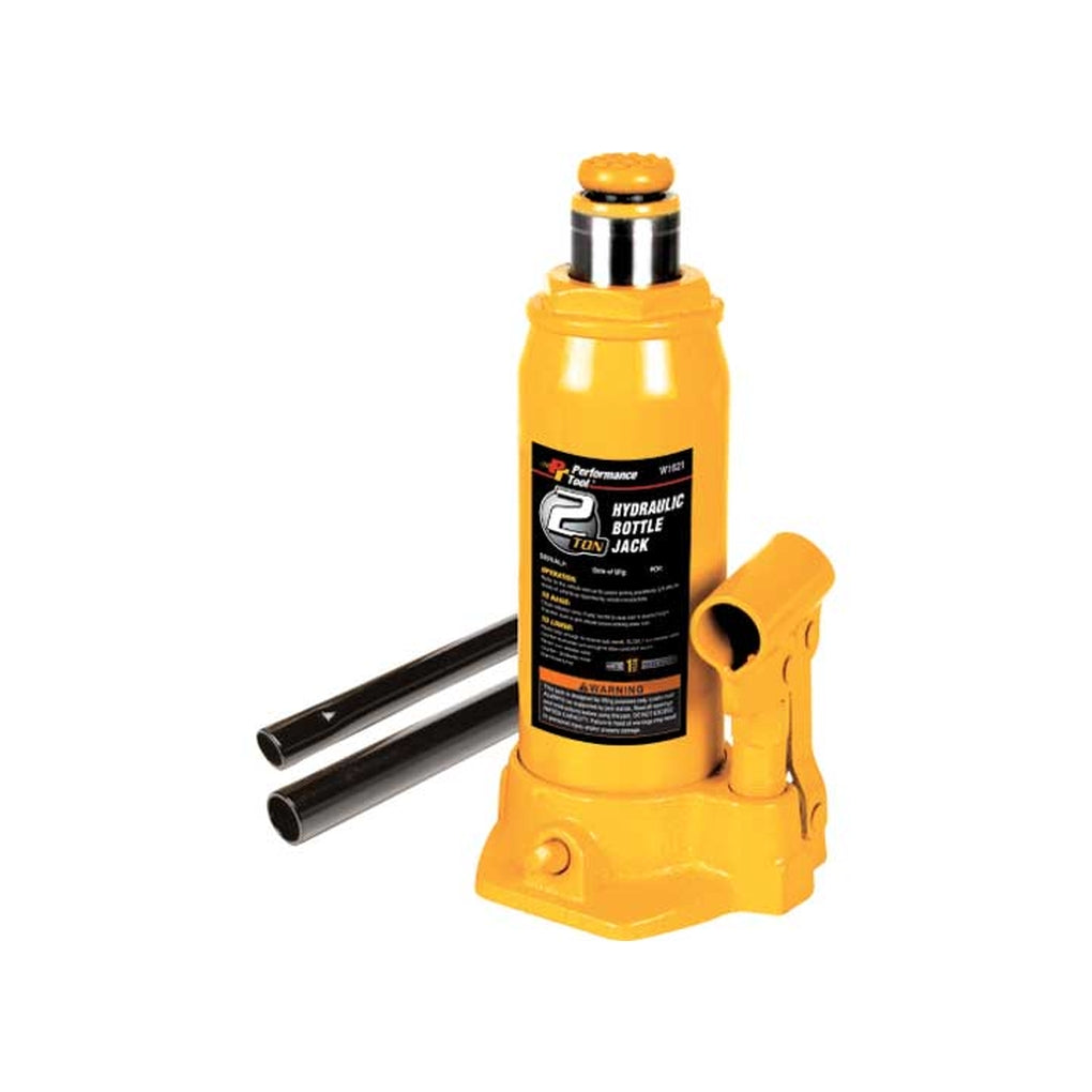Performance Tool W1621 2 Ton Hydraulic Bottle Jack