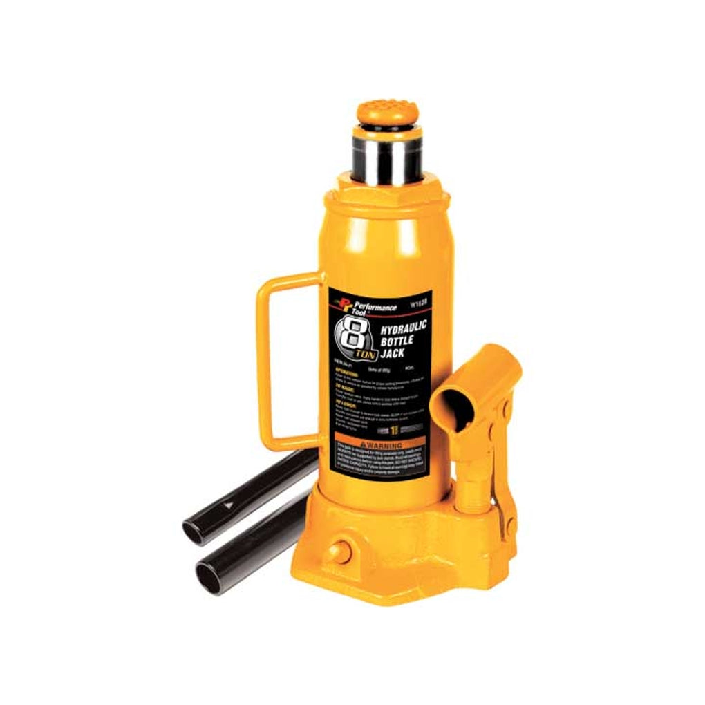 Performance Tool W1628 8 Ton Hydraulic Bottle Jack