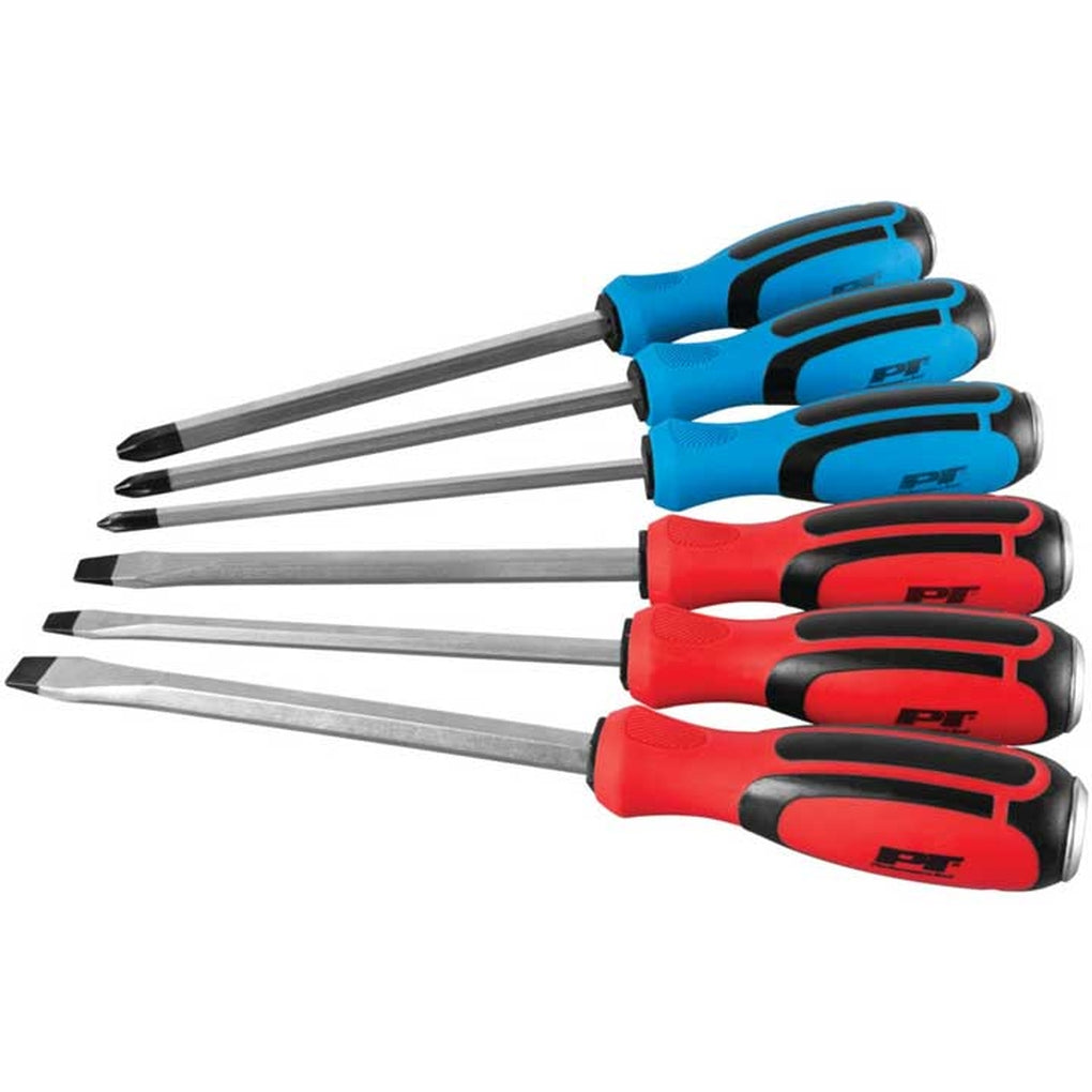 Performance Tool W1740 6 Pc Gothru Screwdriver Set