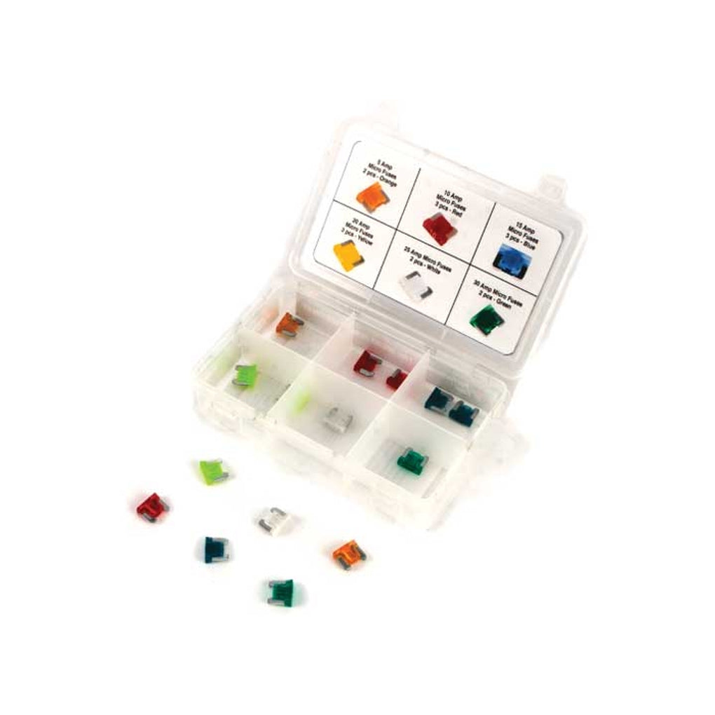 Performance Tool W5376 15Pc Micro Fuse Assortment