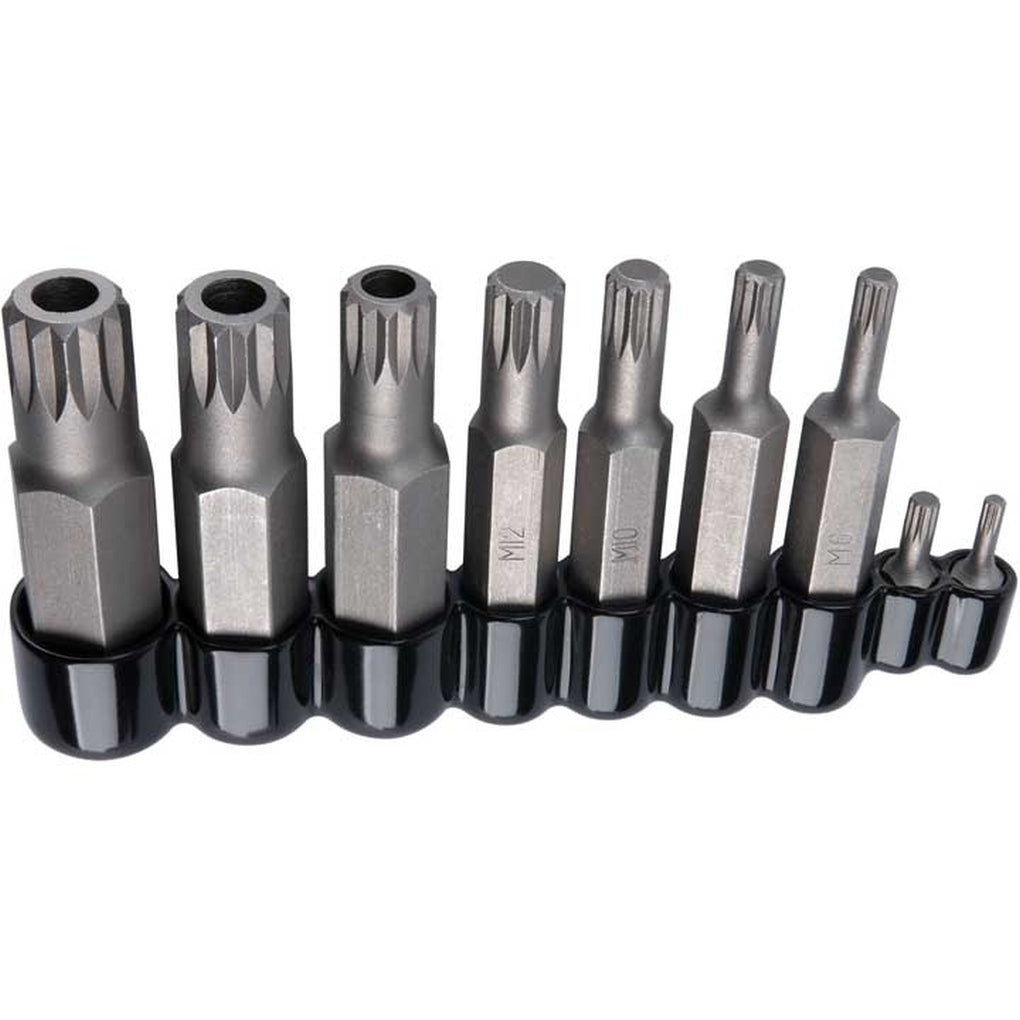 Performance Tool W86024 9 Pc Master Triple Square Bit Set