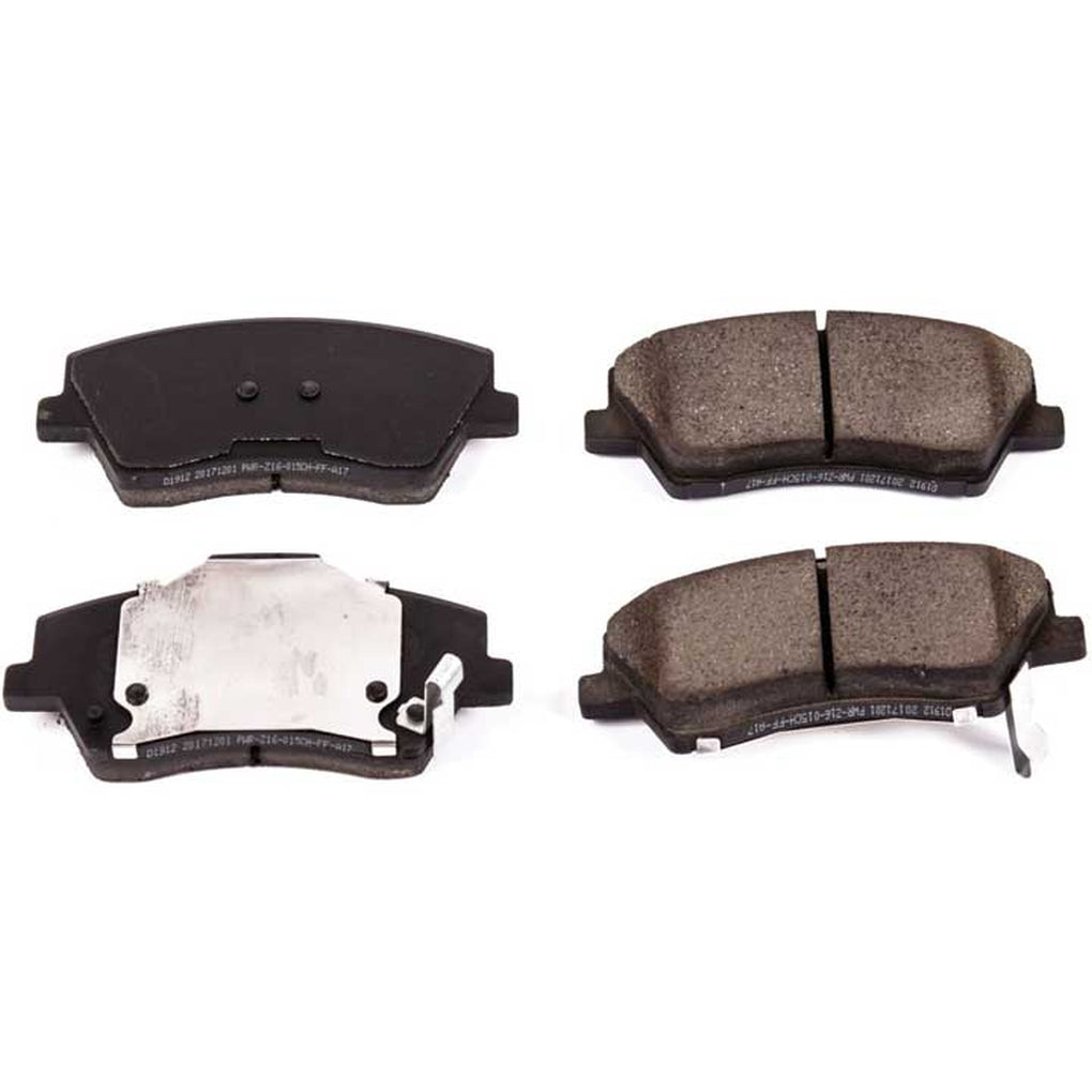Powerstop 16-1912 Front Evolution Clean Ride Ceramic Brake Pads