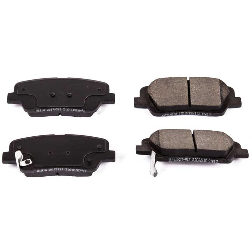 Powerstop 16-1916 Rear Evolution Clean Ride Ceramic Brake Pads