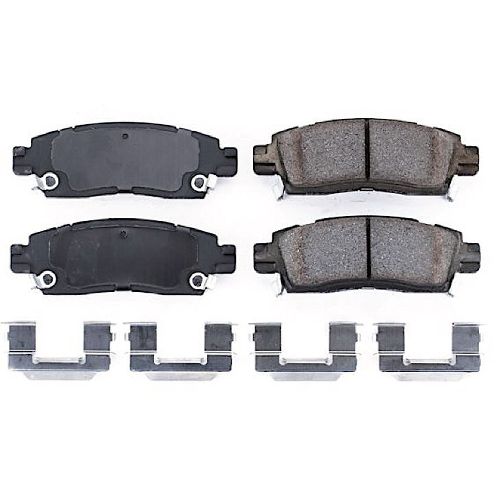 Powerstop 17-883 Z17 Evo Ceramic Pad W/Hdw