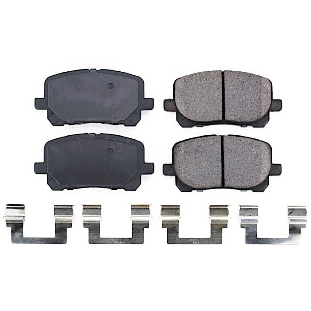 Powerstop 17-923 Z17 Evo Ceramic Pad W/Hdw