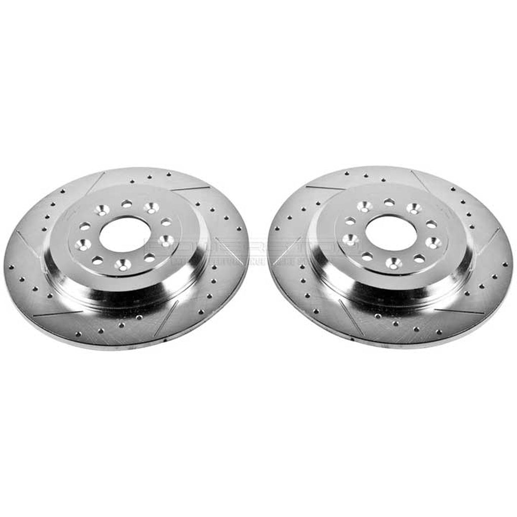 Powerstop AR8180XPR Evolution DrilLED & Slotted Rotors